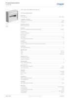 Datenblatt zu Hager VA12CN, EAN: 3250616411234