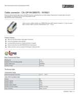 Datenblatt zu Phoenix Contact 1619521, EAN: 4046356823340