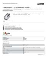 Datenblatt zu Phoenix Contact 1619481, EAN: 4046356823692
