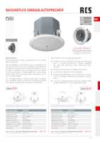 Datenblatt zu RCS Audio-Systems RSD-301, EAN: 4250458270791