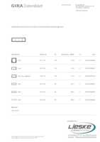 Datasheet for Gira 0214733, EAN: 4010337068839