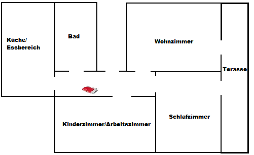 Floor plan in HeatMapper