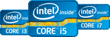 intel icore produktfamilie i3 - i7