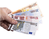 Cash payment at pickup