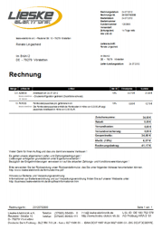 Payment on account